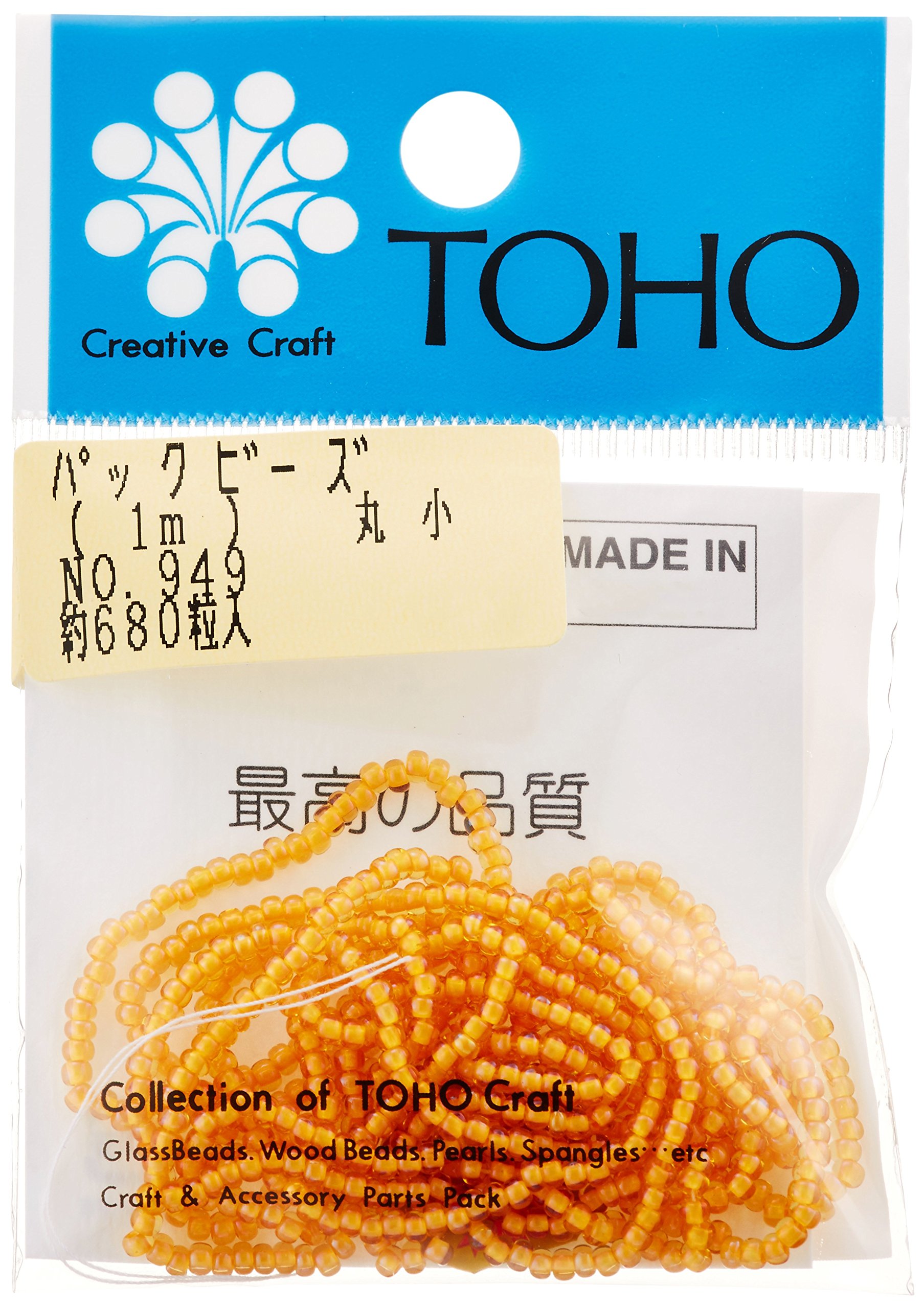 Amazon | TOHO 丸小ビーズ 糸通しビーズ 外径約2.2mm No.949 1m入り